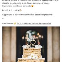 Fai lo screenshot e scopri la tua torta nuziale - 1