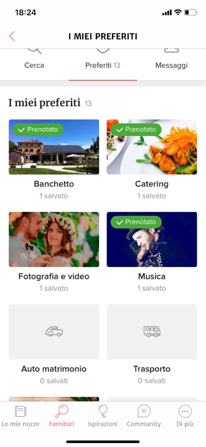 Condividi lo screenshot dei tuoi fornitori - 1