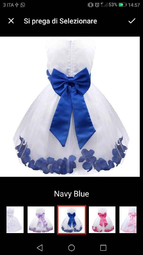  vestiti “flowergirls” - 1