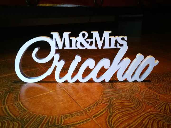 Scritta arrivata.... Adoro!!!! 😍 😍 - 1