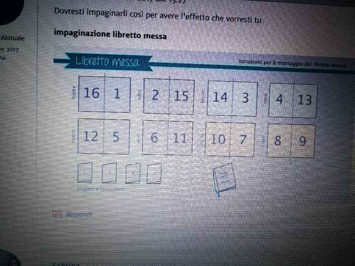 Libretti messa help me! - 1