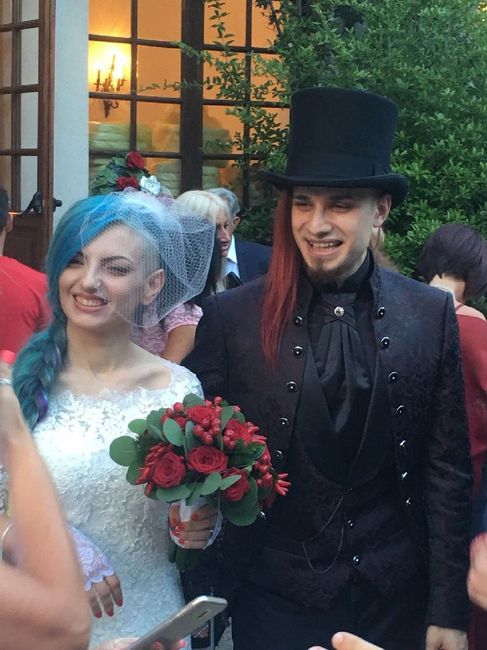 Matrimonio a tema Tim Burton ... è durato troppo poco 😍🖤 - 4