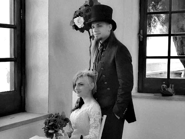 Matrimonio a tema Tim Burton ... è durato troppo poco 😍🖤 - 5