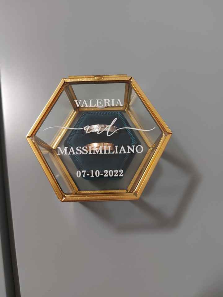 Vi piace il mio cuscino porta fedi? - 1