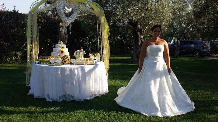 Io vicino alla torta