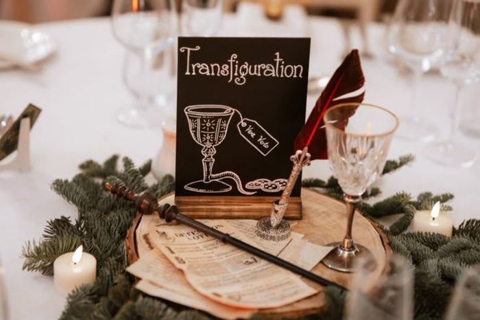 Matrimonio tema Harry Potter 4