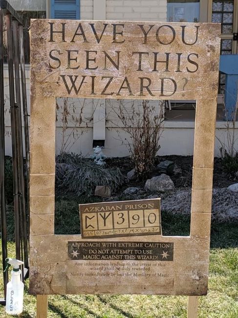 Matrimonio tema Harry Potter 2