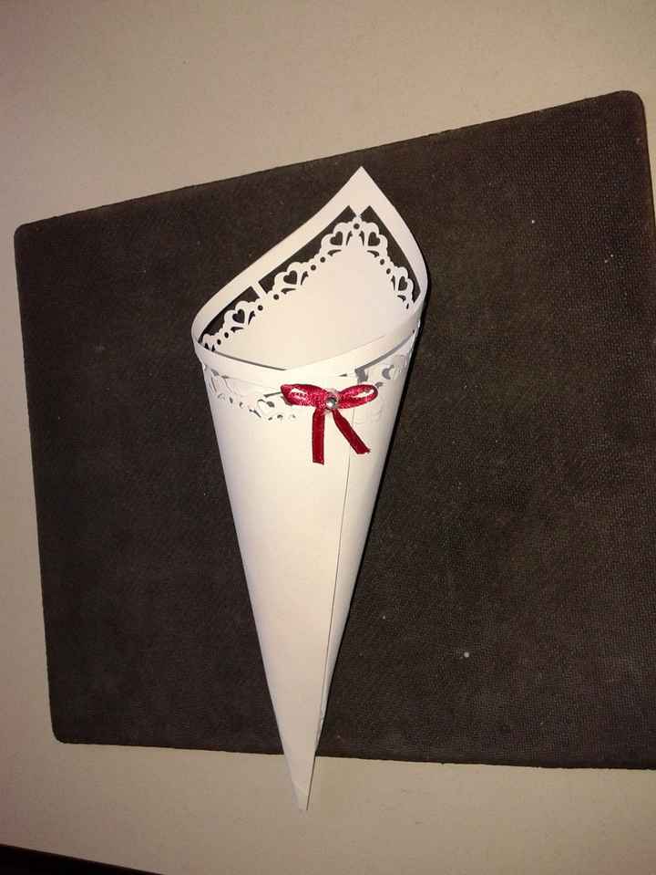 I miei coni porta riso