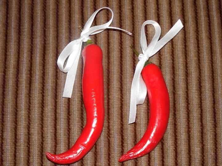 I nostri peperoncini segnaposto