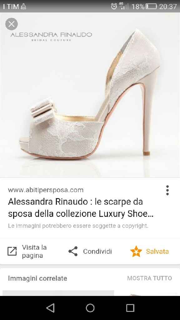 Scarpe da sposa in pizzo: sì o no? - 1