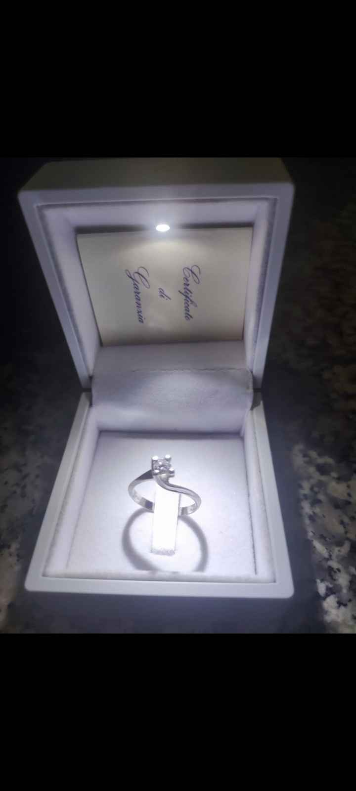 Come è il vostro anello di fidanzamento?? - 1