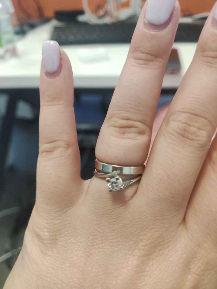 Come è il vostro anello di fidanzamento?? - 1