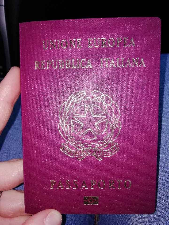 Passaporto?!?...  C'é!!!😎😎 - 1
