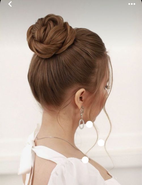 Chignon alto 5