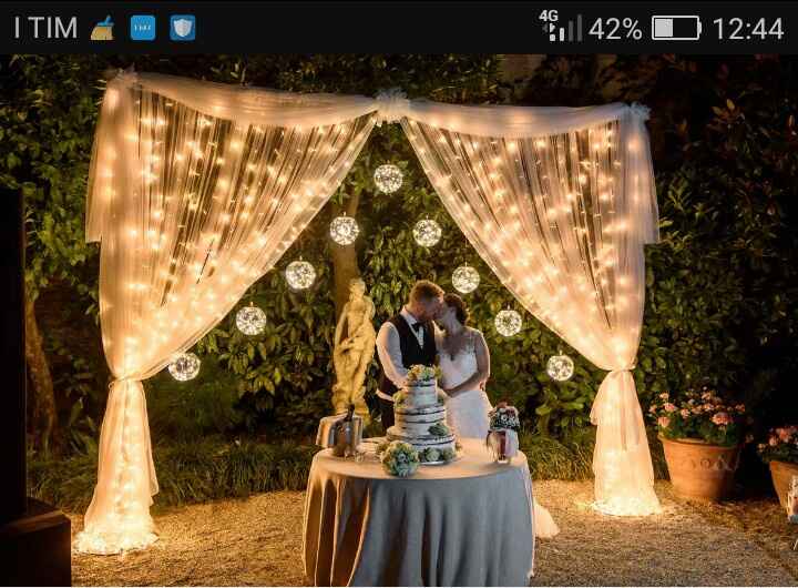 Torta e scenografia taglio torta! - 2