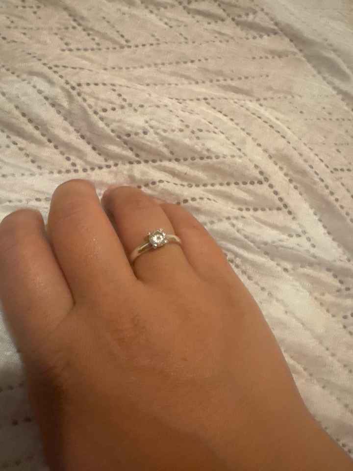 I vostri anelli di fidanzamento: vogliamo vederli! - 1