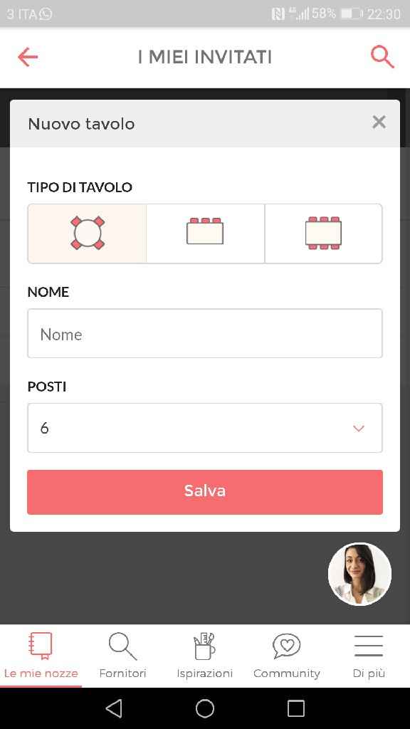  Gestore Tavoli: creare la piantina - 1