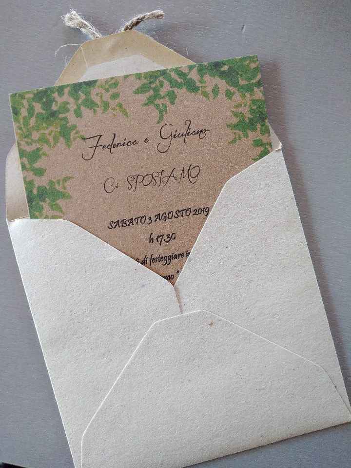 Arrivate le partecipazioni 😍😍😍 - 1