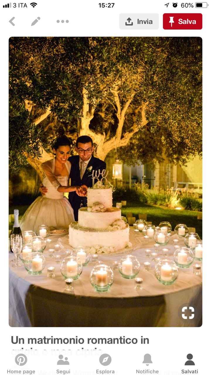 Tavolo torta nunziale - 1