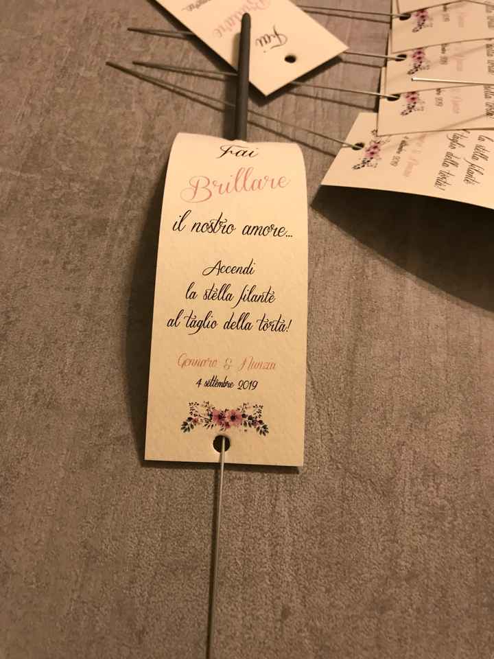 Stelline per taglio torta - 2