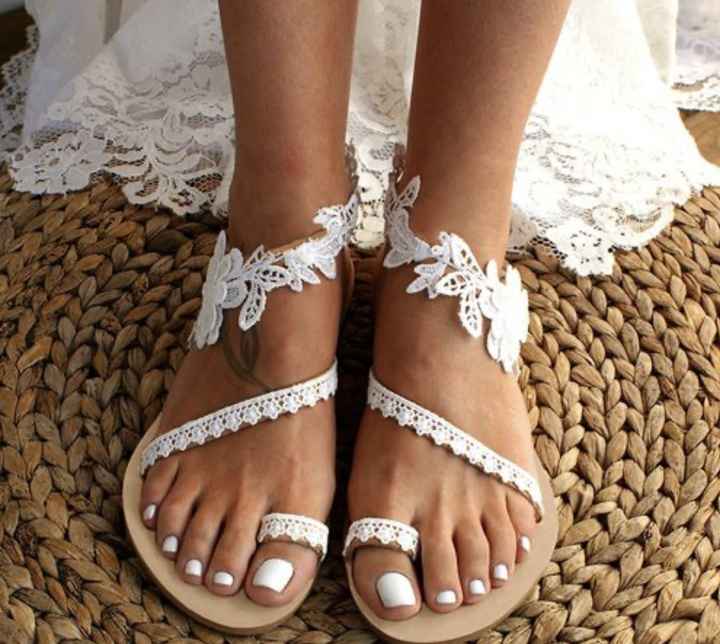 Infradito con pizzo..chi le ha viste?!!🧐 - 1