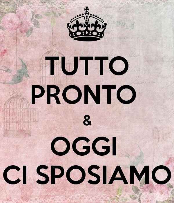 Oggi è il grande giorno.. - 1