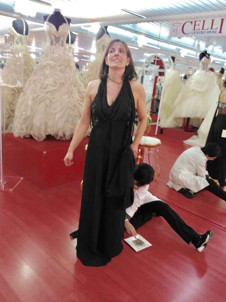 Abito della mia mamma... colore accessori ?? - 1