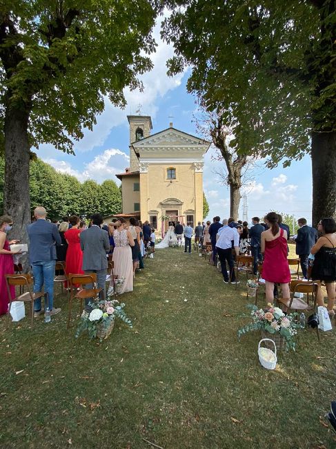 Decorazioni cerimonia simbolica in location 4