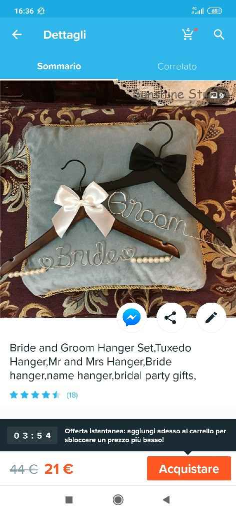 Damigelle sos - grucce personalizzate - 1