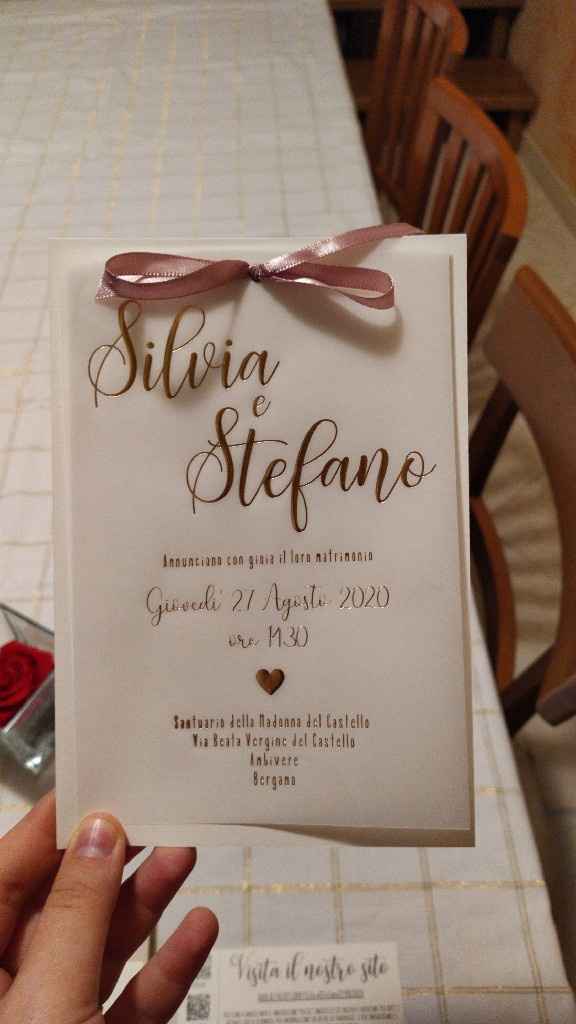 Finalmente le nostre partecipazioni!!! - 1