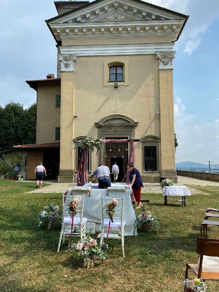 Decorazioni cerimonia simbolica in location - 3