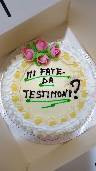Un modo speciale per annunciare che nel giorno più importante vorremmo al nostro fianco lei/lui.. co