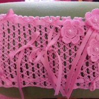 Cuscino porta fedi fatto a meno  quesi finito 