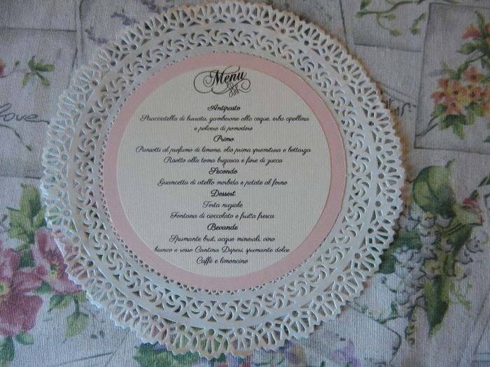 Menu centrino