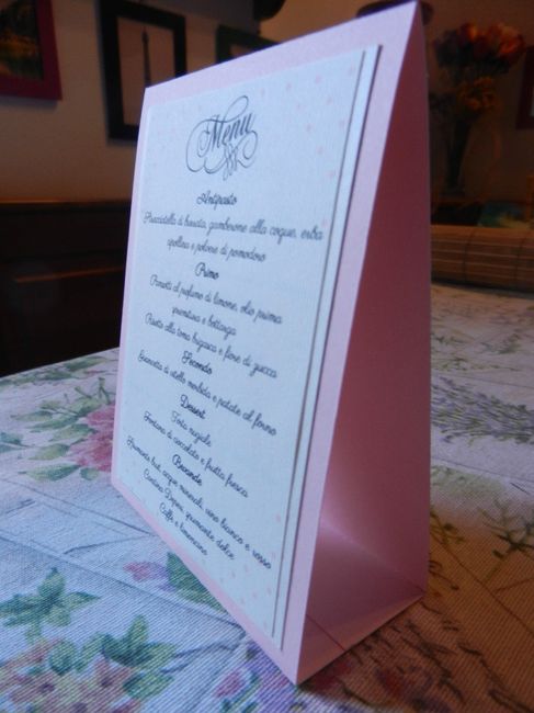 Menu in piedi 2