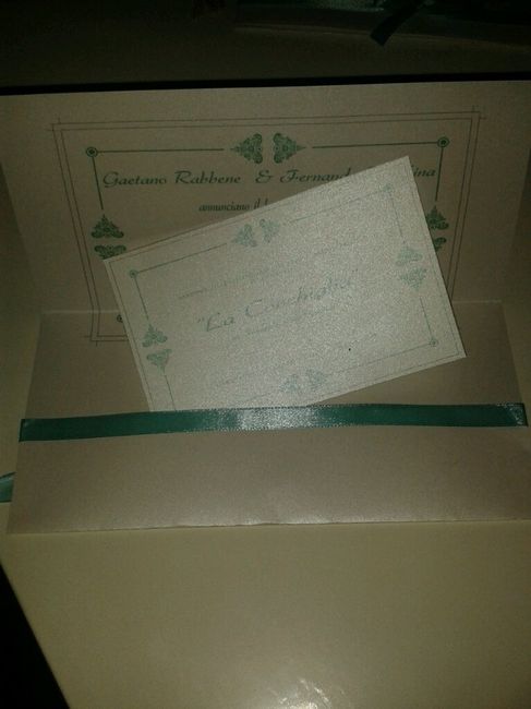 Partecipazioni fatte da voi...postate le foto?? - 2
