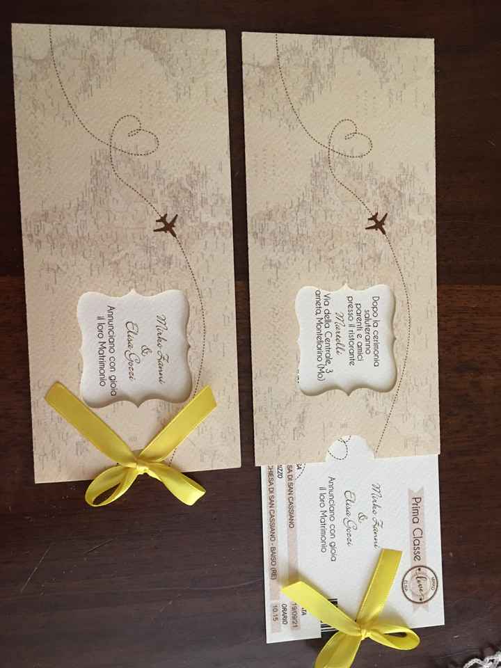 Partecipazioni arrivate 😍 - 1