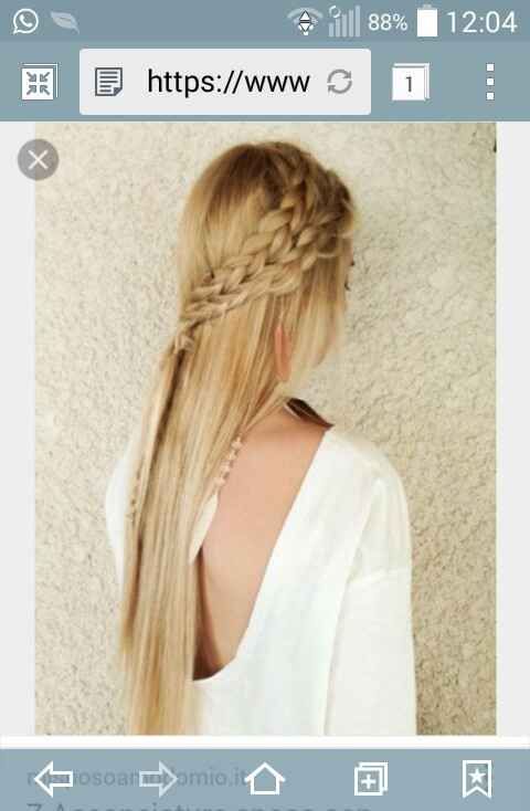 Acconciatura capelli lisci - 4