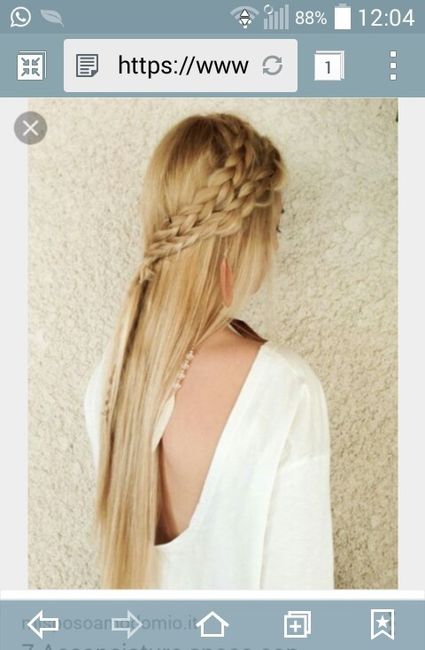 Acconciatura capelli lisci - 4