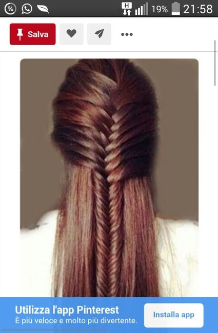 Acconciatura capelli lisci - 5