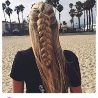Acconciatura capelli lisci - 1