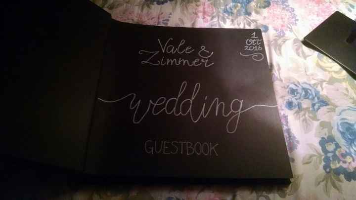 Personalizzazione guest book - 1