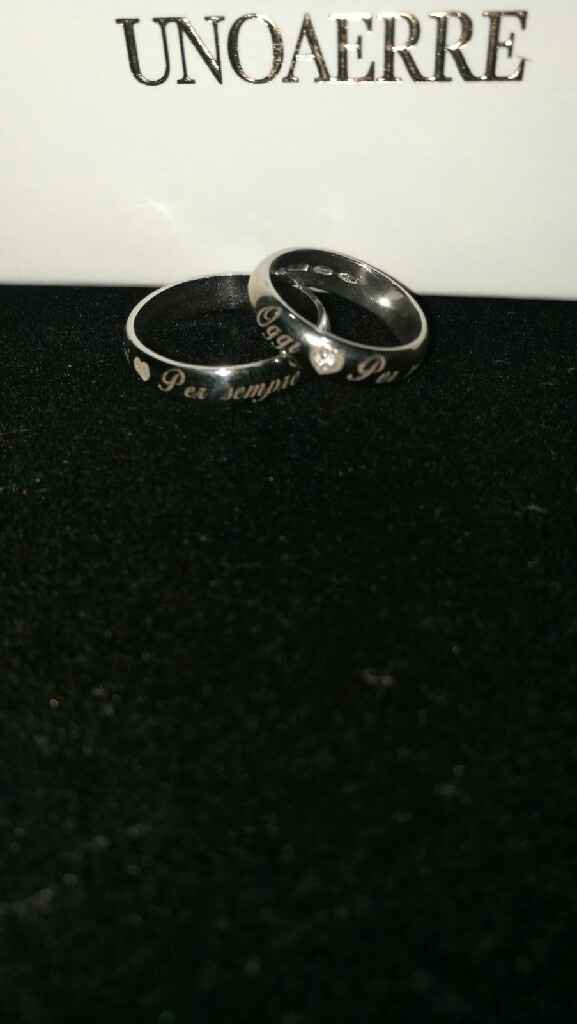  Avete scelto le fedi? Classiche o particolari? - 1