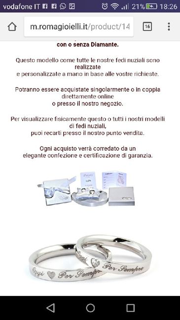 Fedi incisione esterna! - 1