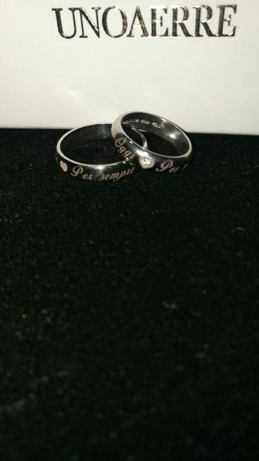  Avete scelto le fedi? Classiche o particolari? - 1