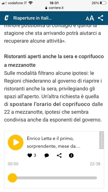 Ce la faremo?! 🤞💪 1