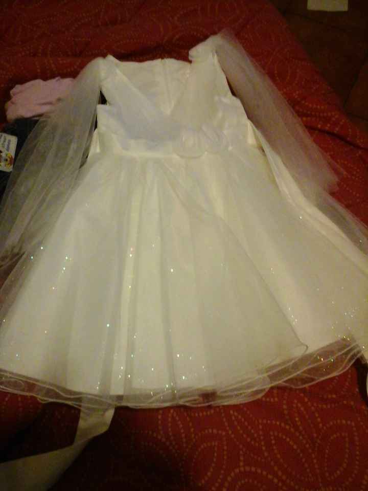 Abito da damigella bimba trovato - 1