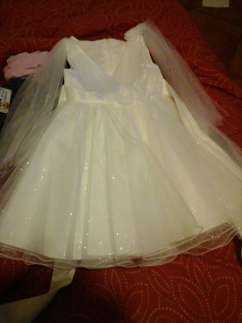 Abito da damigella bimba trovato - 1