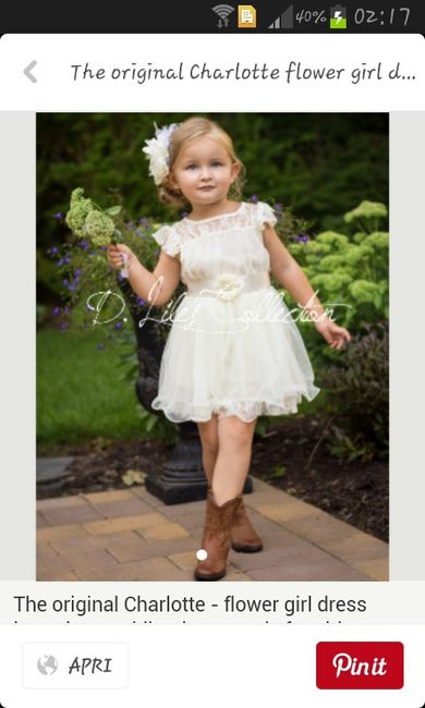 Camperos per baby damigella - 1