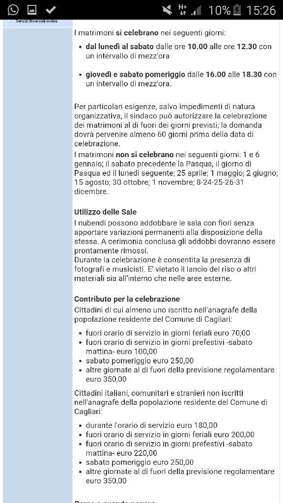 Rito civile sabato pomeriggio - 1